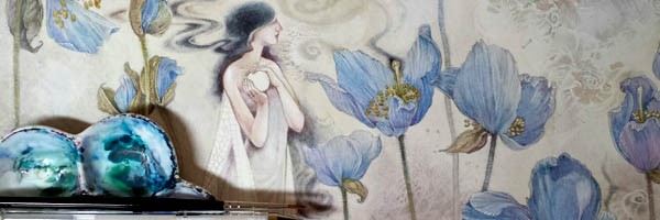 Descants watercolor art by Stephanie Law